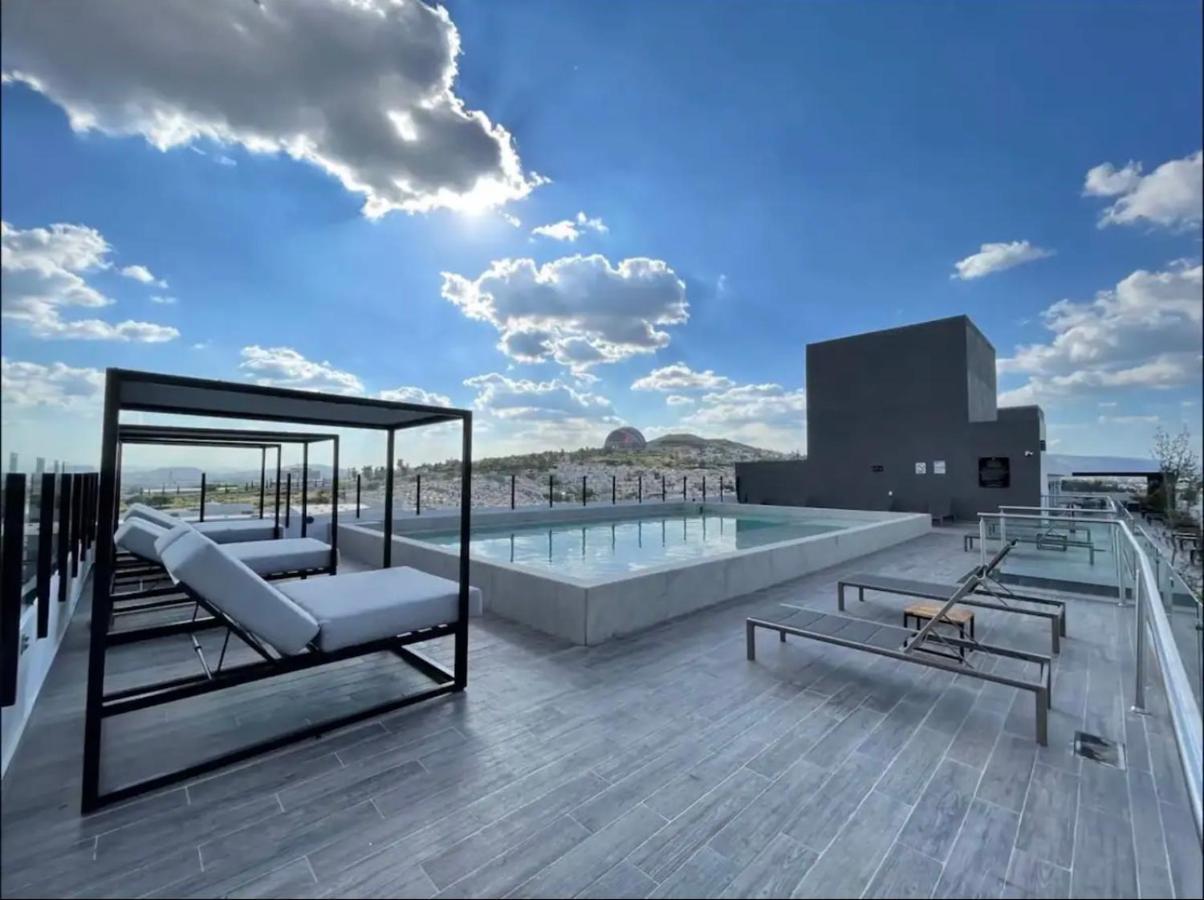 Departamento De Lujo En Con Alberca Panoramica En Zona Metropolitana De Guadalajara Apartment ภายนอก รูปภาพ
